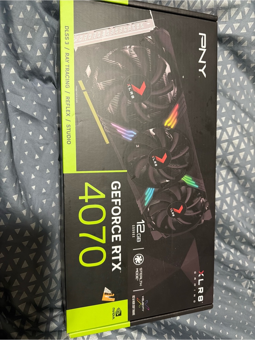 GeForce RTX 4070 12GB Graphics Card - Black